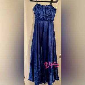 Gown dress Royal blue
